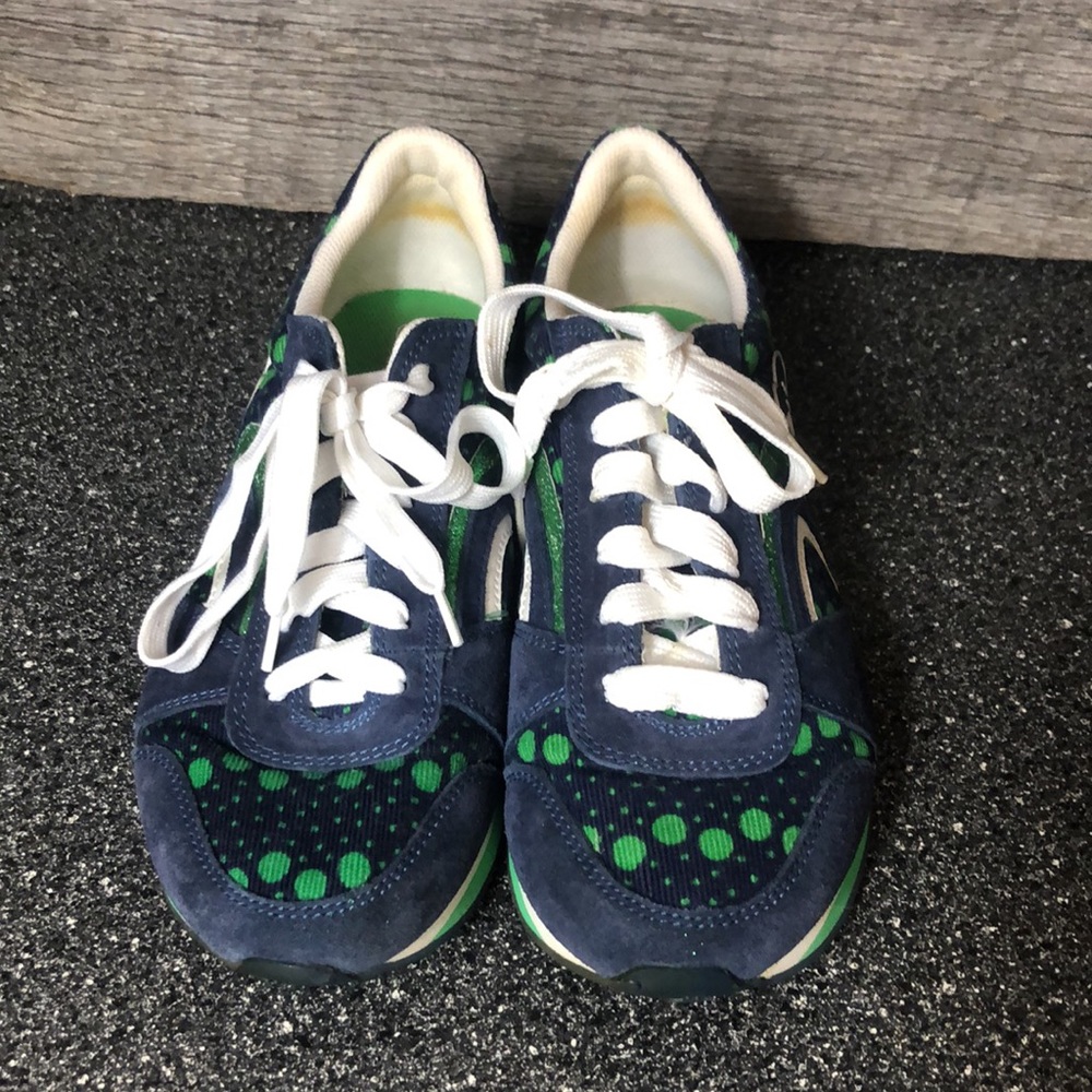 Sketchers green poke a dotted Cali shoes womens size 8.5 - Picture 2 of 5